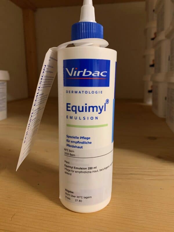 Equimyl Shampoo / Emulsion - für empfindliche und Trockene Haut und gegen Juckreiz – Bild 2