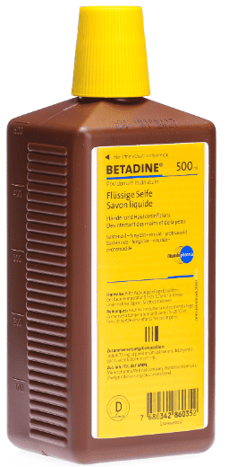Betadine Seife- zur schnellen Desinfektion / Reinigung von Wunden